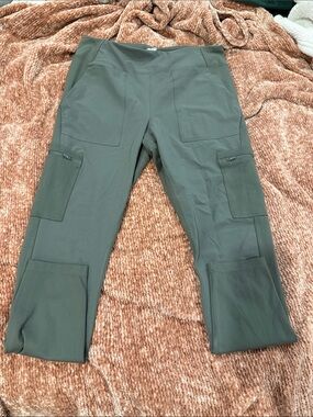 Avia Olive Green Cargo Jogger Pants